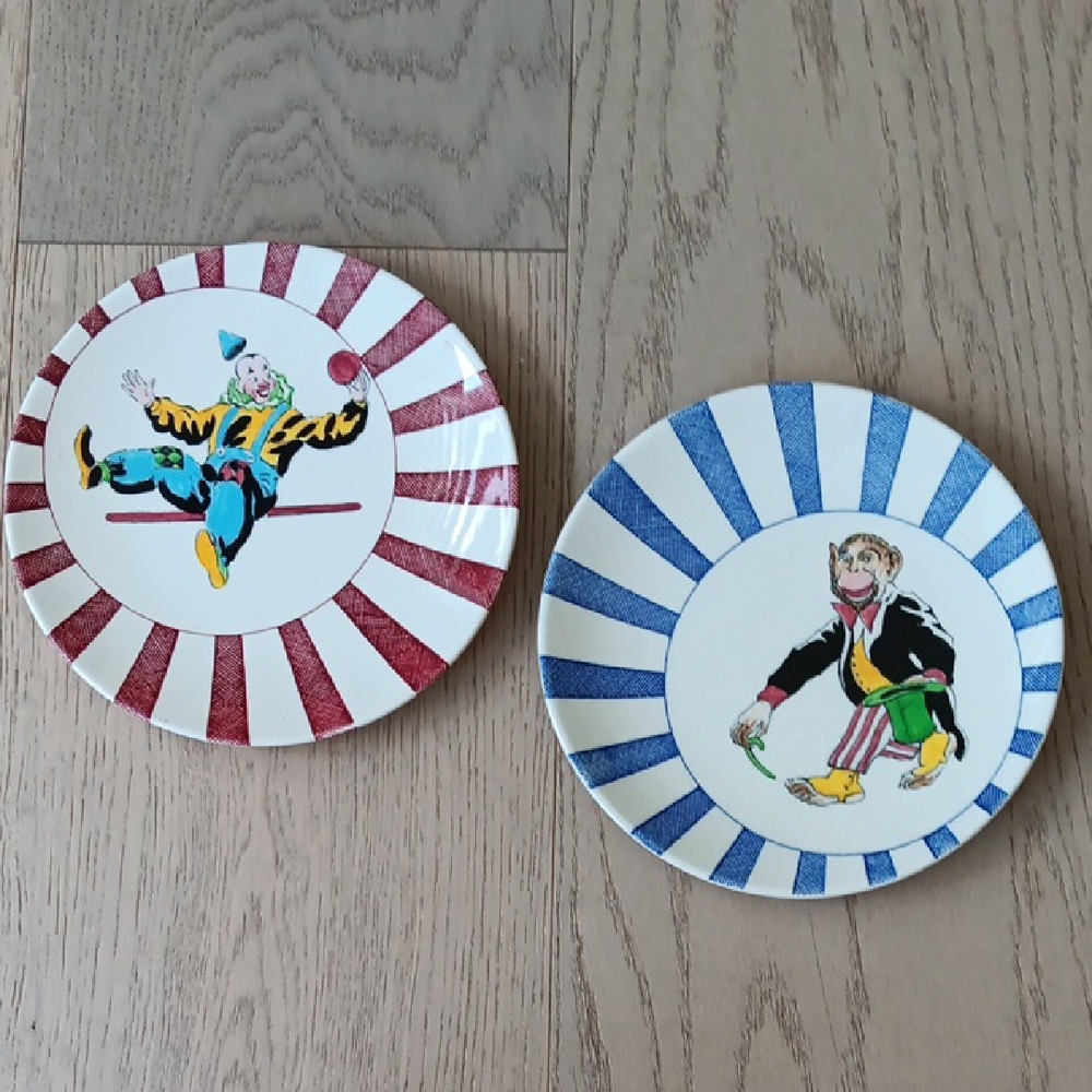 MASON Ironstone Rare Circusland Plates